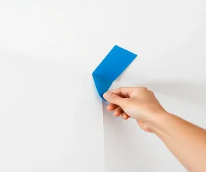 Jak przykleić taśmę malarską przy suficie